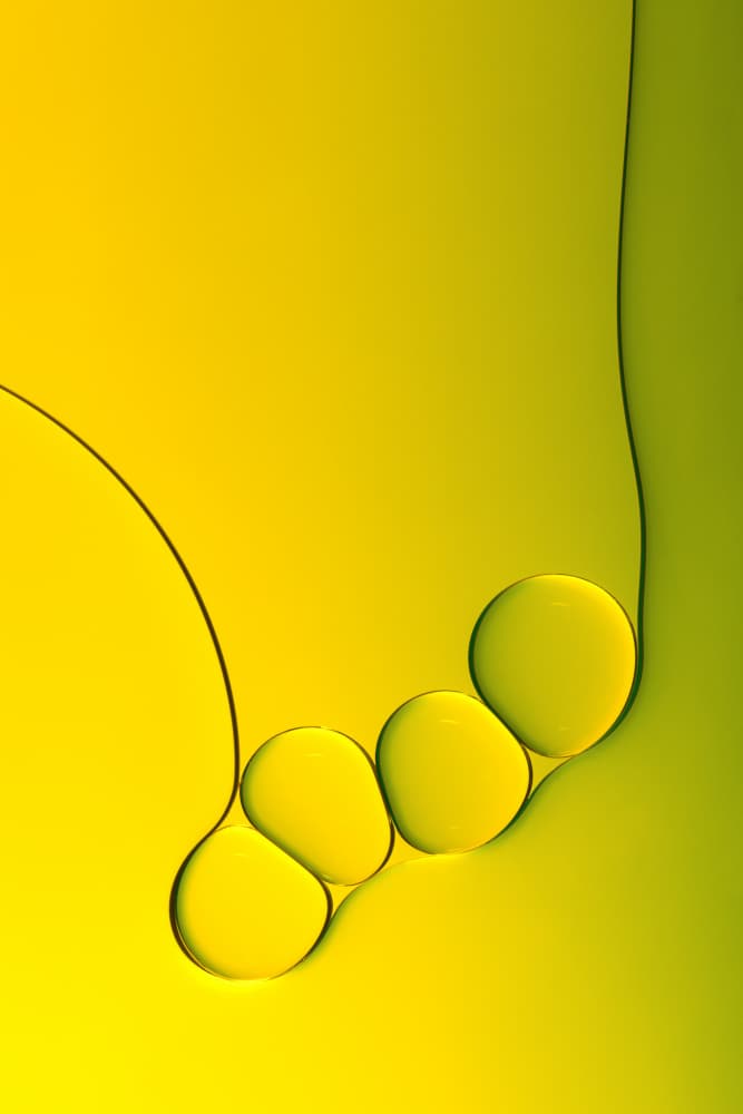 Golden Liquid Flow by Antonio Luis Martinez — canvas wall art
