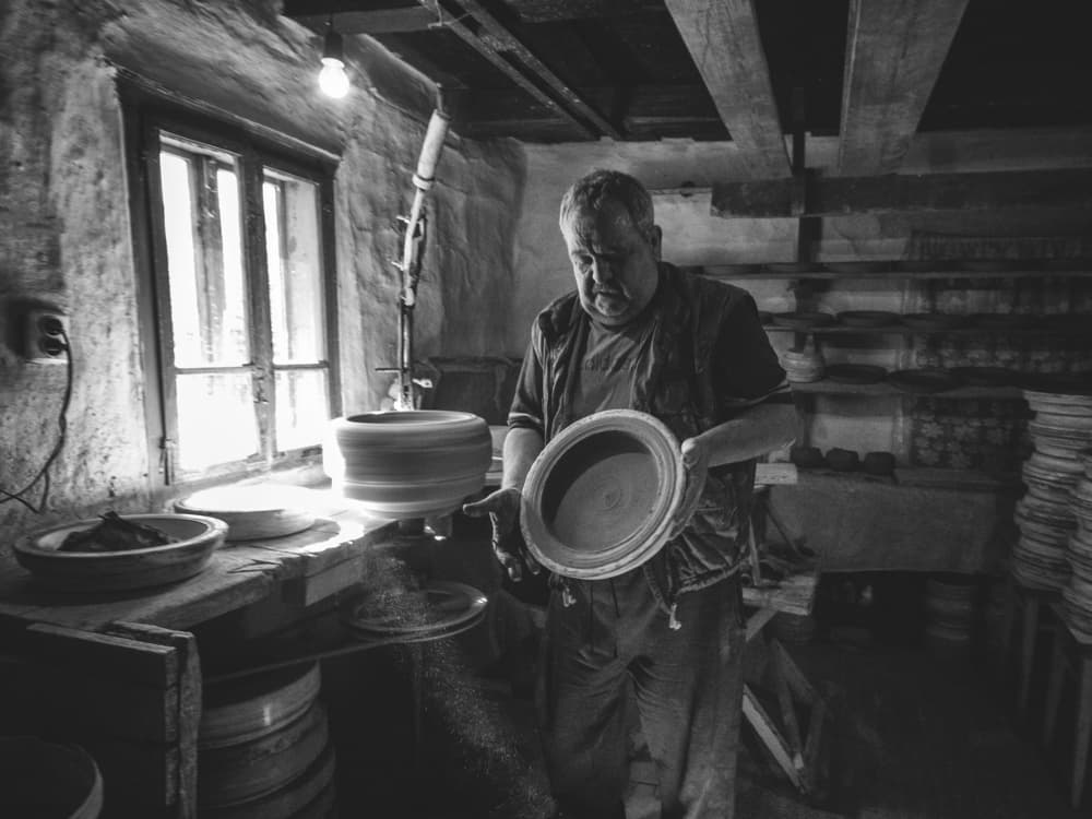 Potter's Rustic Workshop by Zoran Toldi (EFIAP AZSF) — canvas wall art