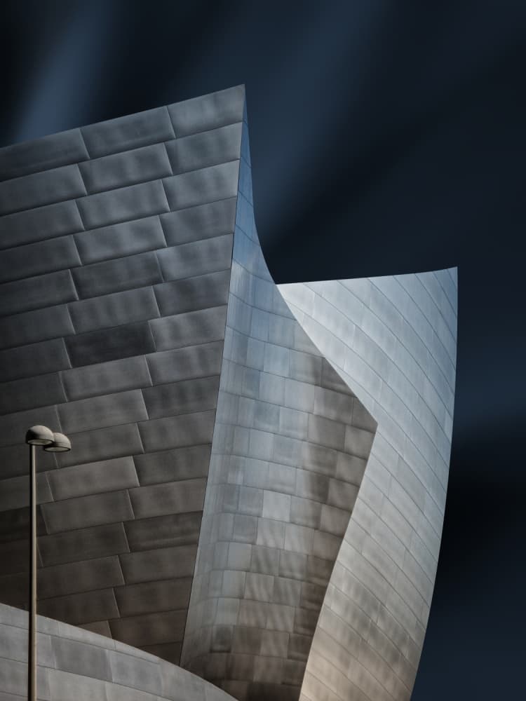 Modern City Curves by Mathilde Guillemot — canvas wall art