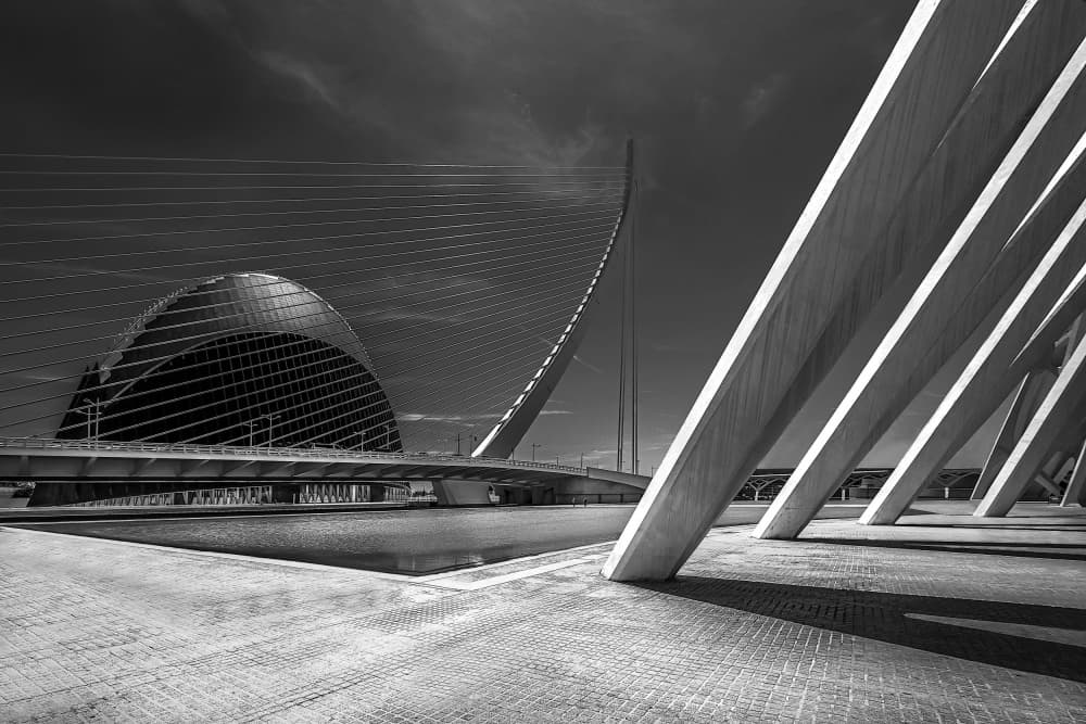 City Of Arts Valencia by Michael Eßig — canvas wall art