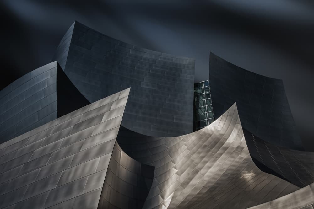 Modern Metallic Curves by Mathilde Guillemot — canvas wall art