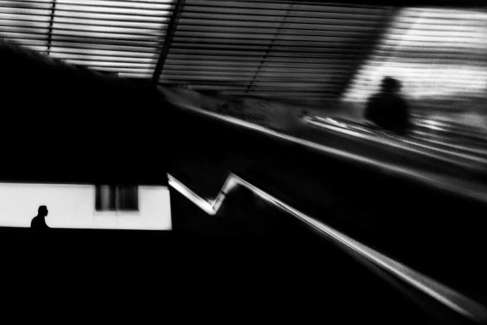 Solitary Urban Ascent by Paulo Abrantes — canvas wall art