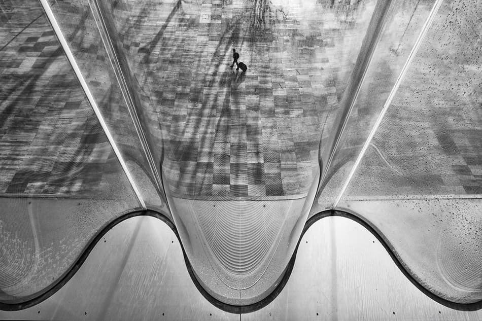Abstract Architectural Path by Filipe P Neto — canvas wall art