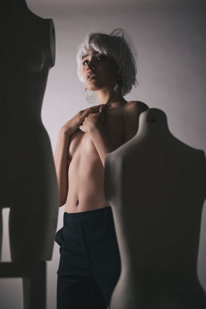 Artistic Mannequin Portrait by Artem Vasilenko — canvas wall art