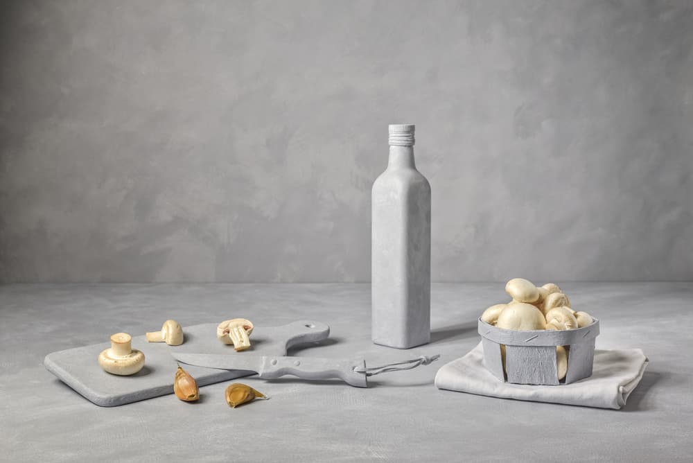 Fresh Mushroom Still Life by Christophe Verot — canvas wall art