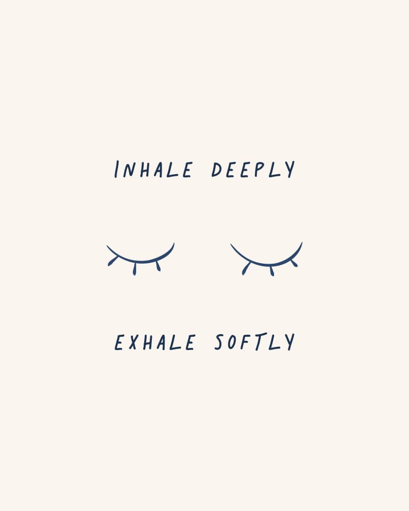 Inhale Exhale Eyes by KsanaKalpa — canvas wall art