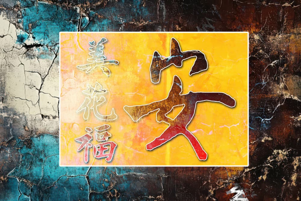 Feng Shui Chineese Vintage Art 53 by Rafal Kulik — canvas wall art