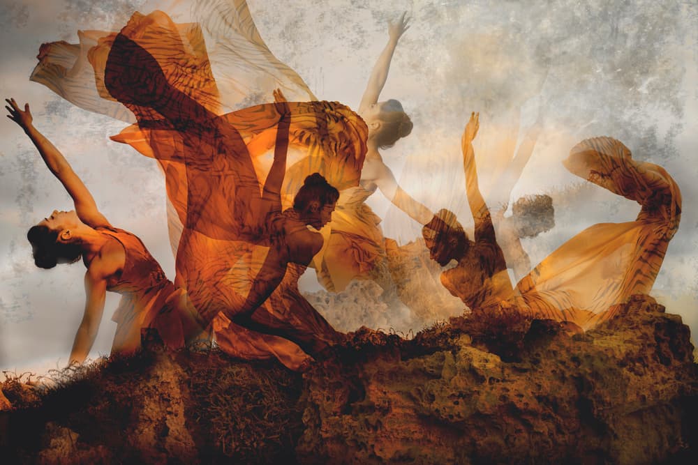 Ethereal Dance Movement by Rachel Pansky — canvas wall art