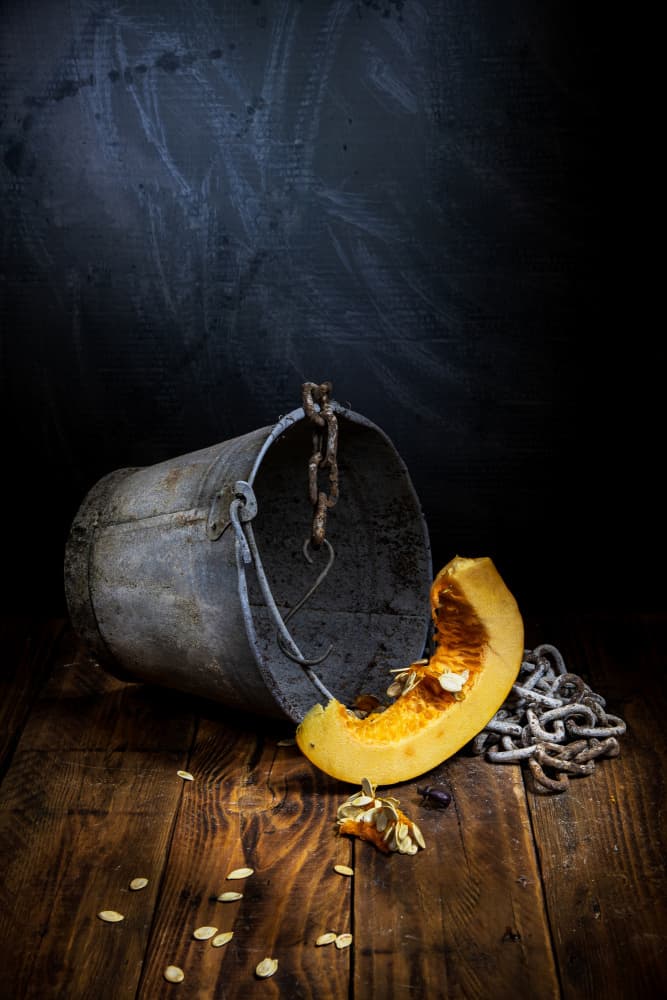 Rustic Autumn Still Life by Felice Angelino — canvas wall art