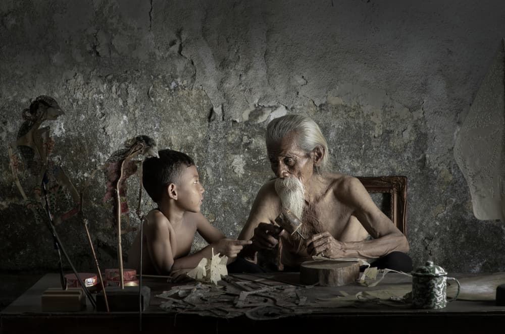 Generational Craft Wisdom by Rawisyah Aditya — canvas wall art