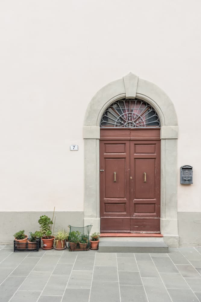 Italian door 8 by Photolovers — canvas wall art