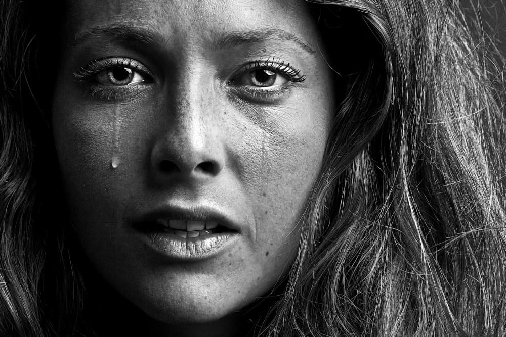 Woman's Sorrow by Alejandro Marcos — canvas wall art