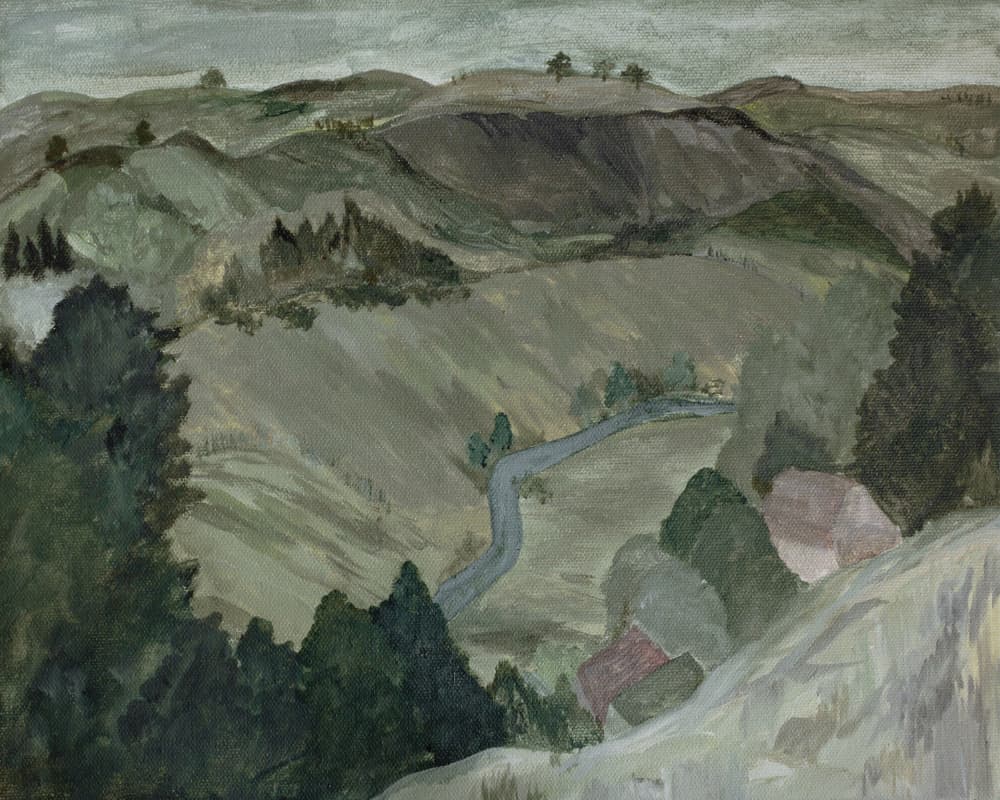 Winding Valley Road by Emily Tingey — canvas wall art