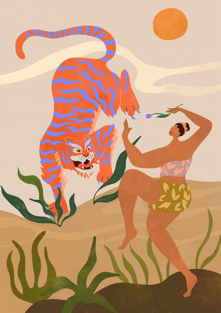 Dance With Me by Arty Guava — canvas wall art