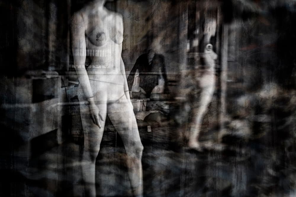 Ethereal Nude Figure by Ina Tänzer — canvas wall art