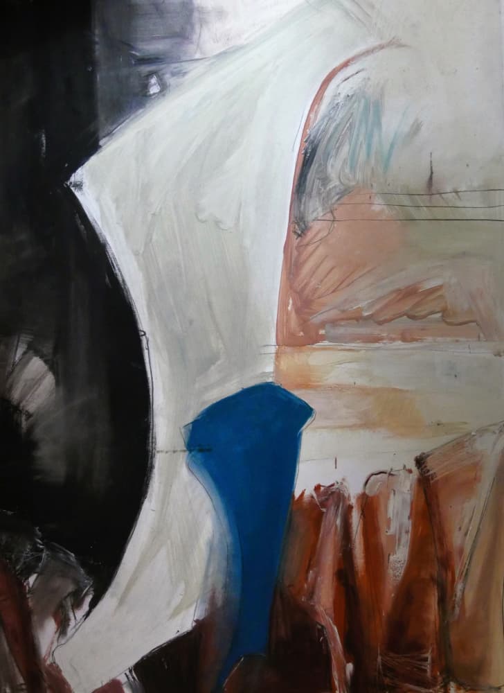 Dynamic Abstract Flow by Doris Schmitz — canvas wall art