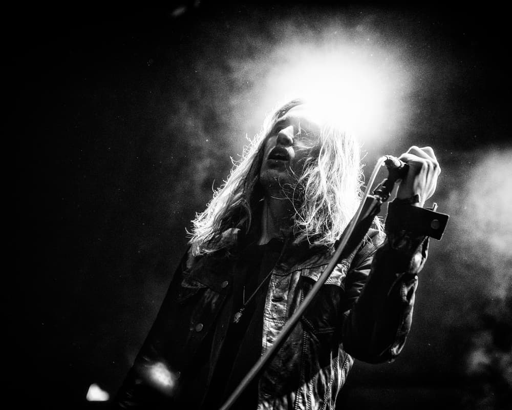 Intense Rock Singer by Anders Samuelsson — canvas wall art