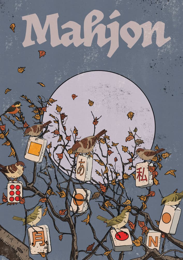 Mahjong Moon Birds