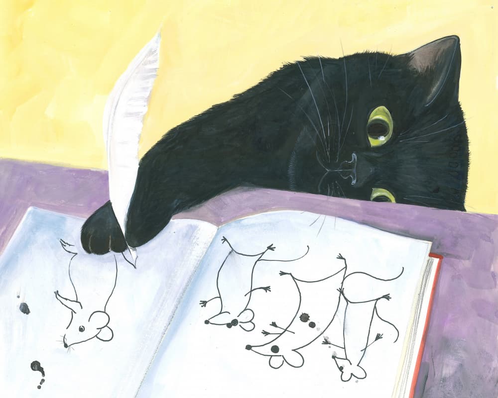 Feline Imagination by Isabelle Brent — canvas wall art