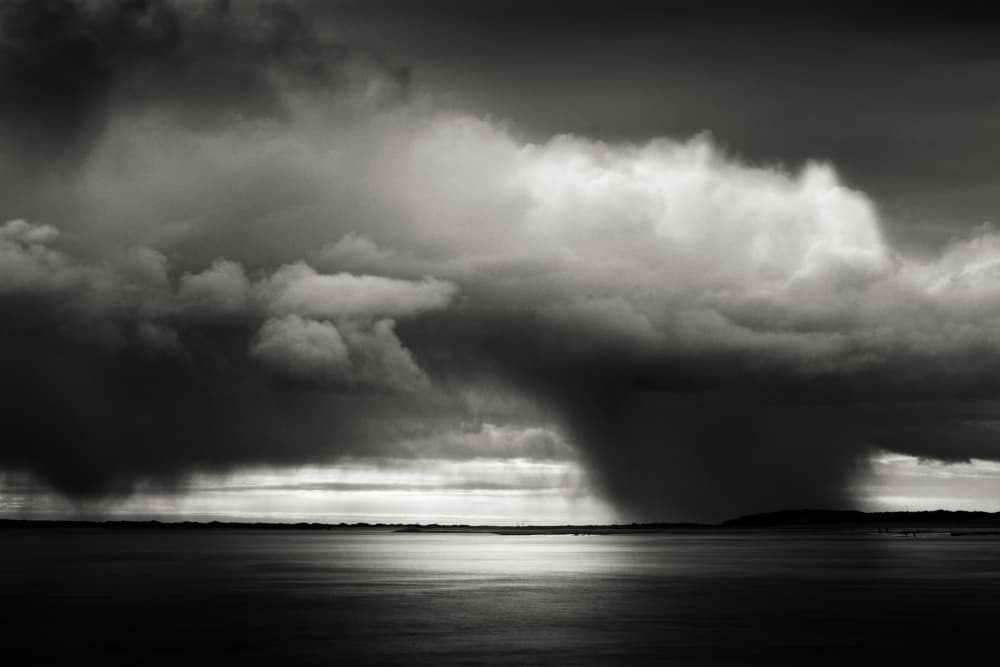 Dramatic Storm Over Water by Christian Meermann — canvas wall art