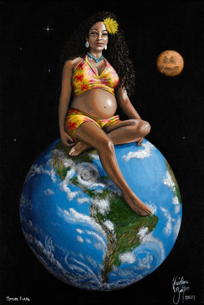 Mother Earth by Christian Beijer — canvas wall art