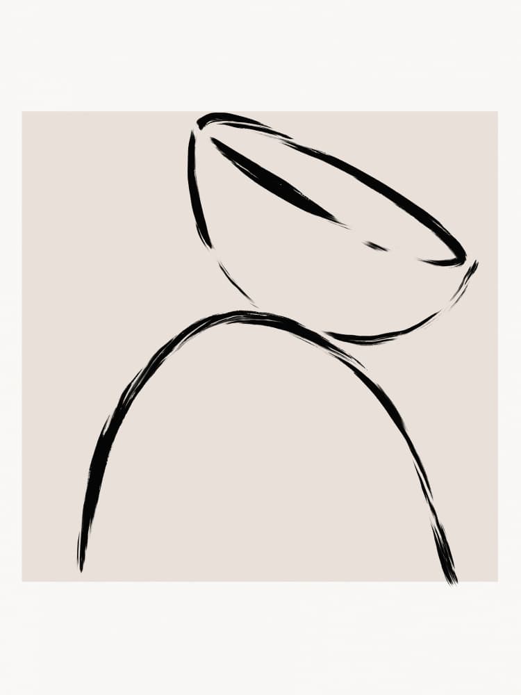 Balancing Shapes by Treechild — canvas wall art