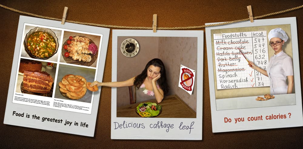 Food Diet Temptation by Iryna Kuznetsova (Iridi) — canvas wall art