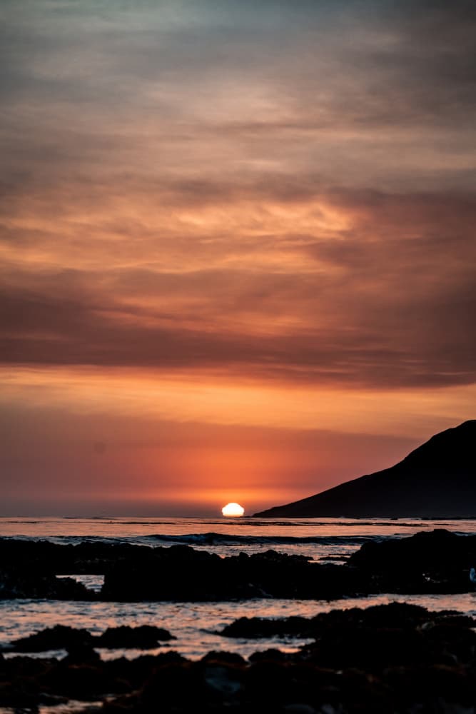 Golden Ocean Sunset by Tim Mossholder — canvas wall art