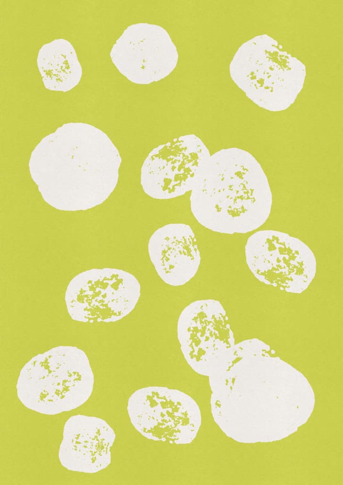 Organic White Forms by Nicholas — canvas wall art