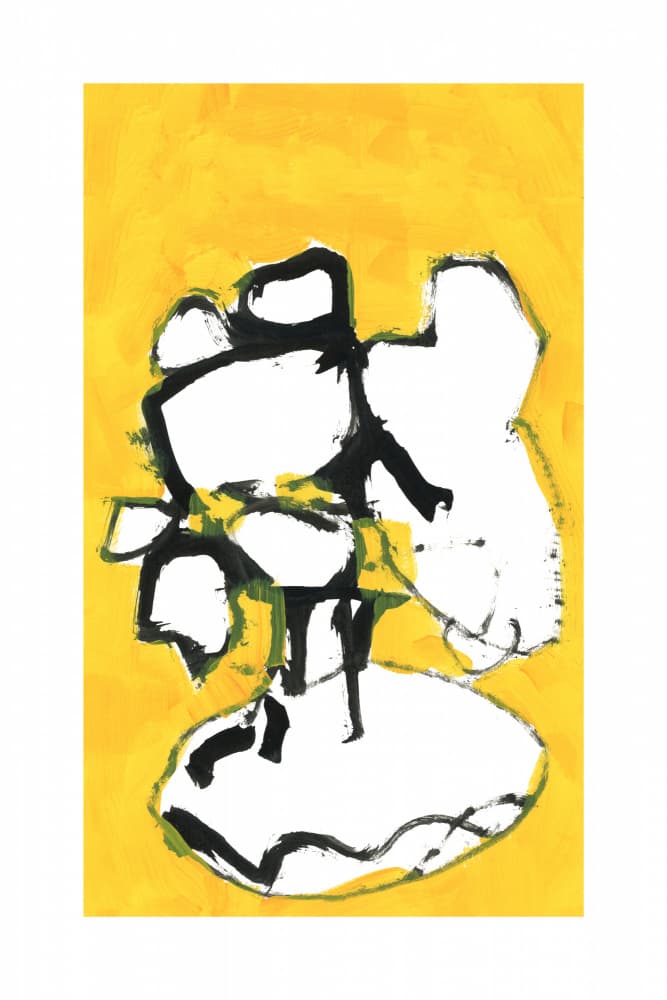 Bold Abstract Shapes by cartissi — canvas wall art