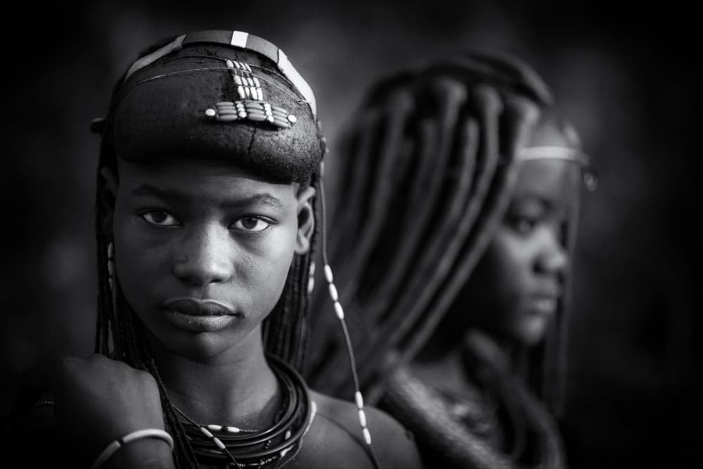 Young Himba Woman by Trevor Cole — canvas wall art