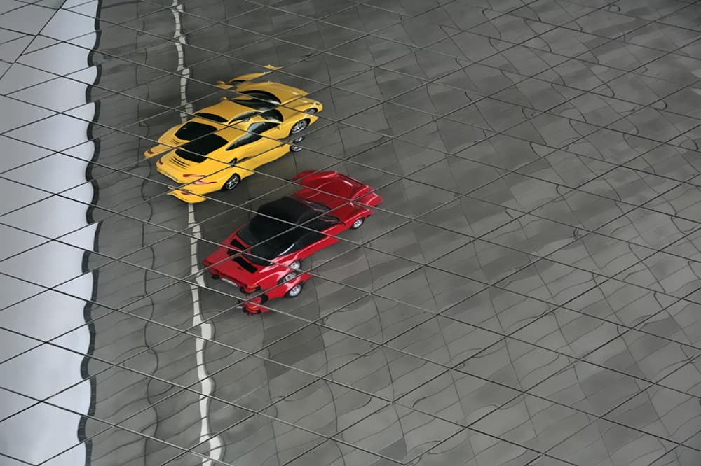 Sleek Model Sports Cars by Ralitsa Byalkova — canvas wall art