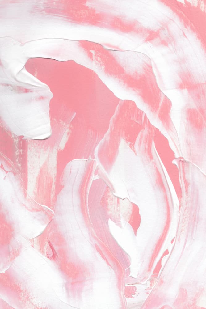 Harmonious Blend Of Pink And White Hues by uplusmestudio — canvas wall art