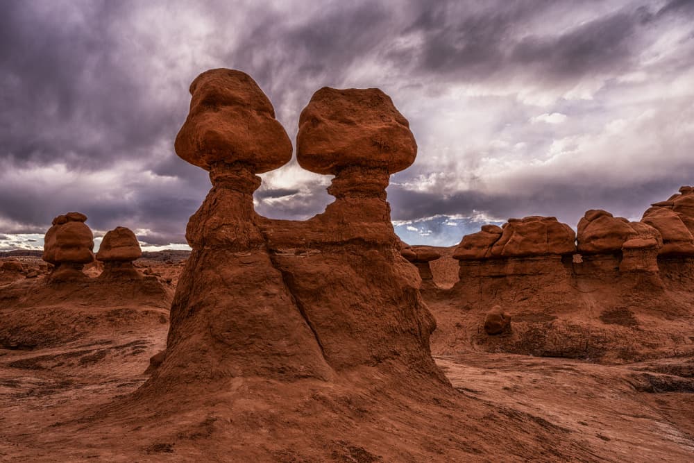 Ancient Desert Goblins by jenny j rao — canvas wall art