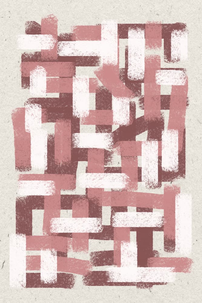 Textured Labyrinth by THE MIUUS STUDIO — canvas wall art