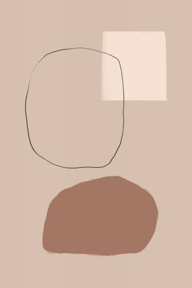 Simple Geometric Shapes by uplusmestudio — canvas wall art