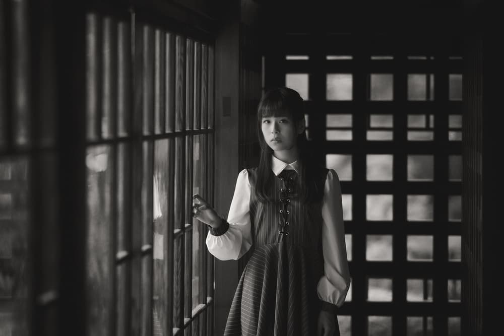 Pensive Girl At Window by 7 Flavor C/P — canvas wall art