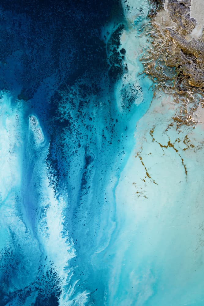 Inviting Water - Stream by Petra Meikle de Vlas — canvas wall art