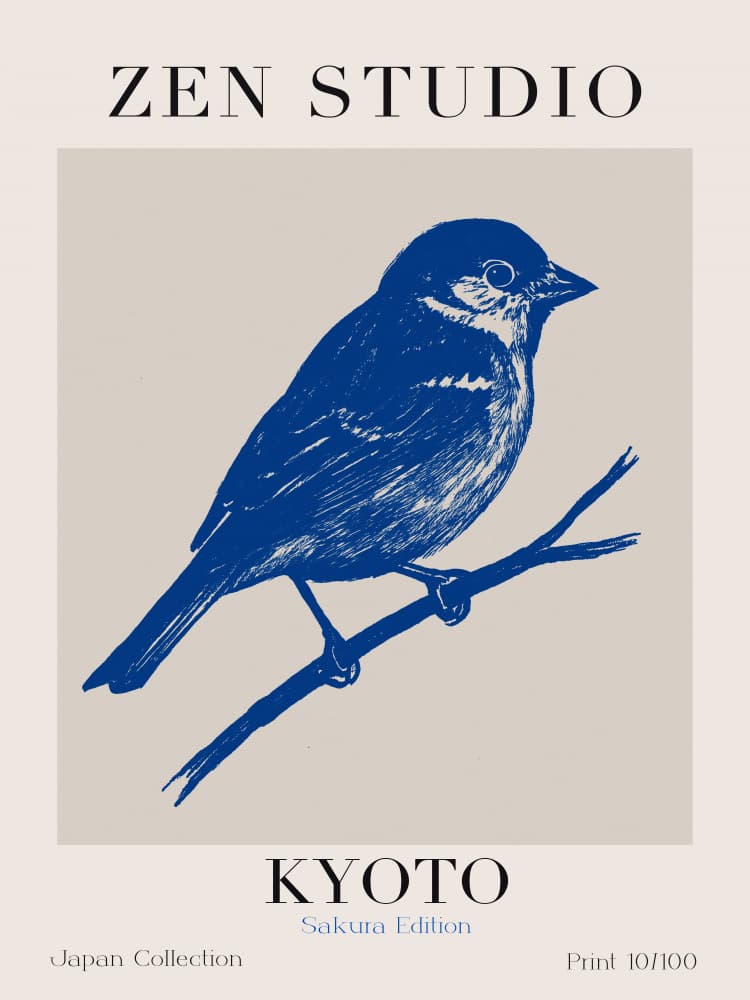 Serene Sparrow Sketch