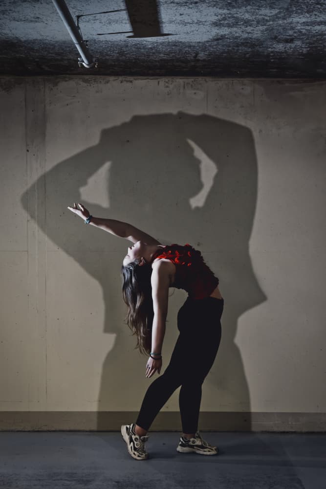 Graceful Urban Dance by Liesbeth van Asselt — canvas wall art