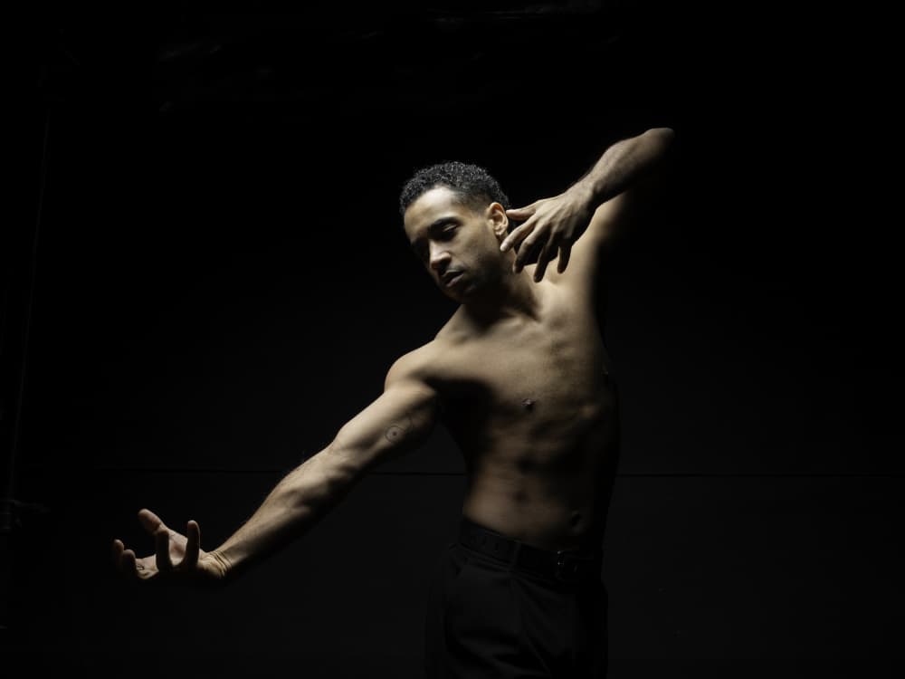 Powerful Dance Pose by Sam SDFMedia — canvas wall art