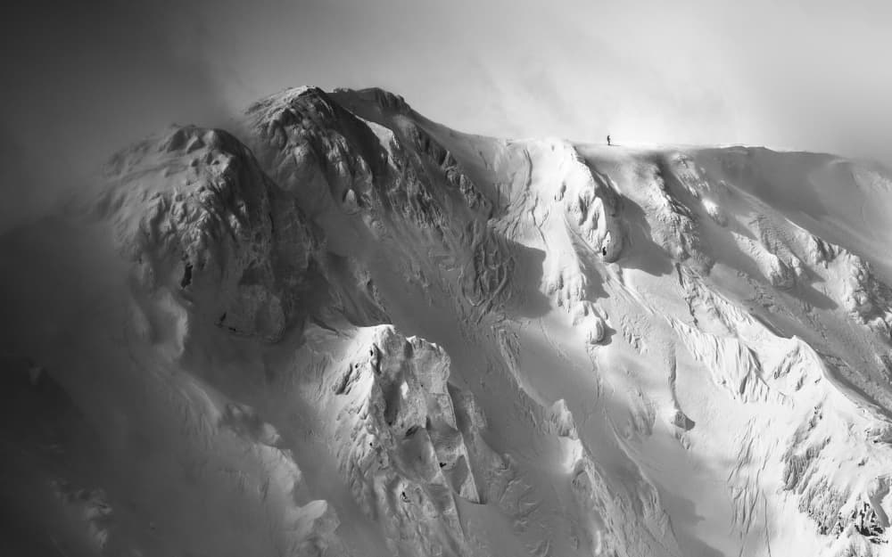 Summit Ridge Solo by Matej Rumansky — canvas wall art