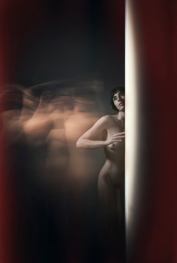 Woman In Motion by Kalynsky — canvas wall art