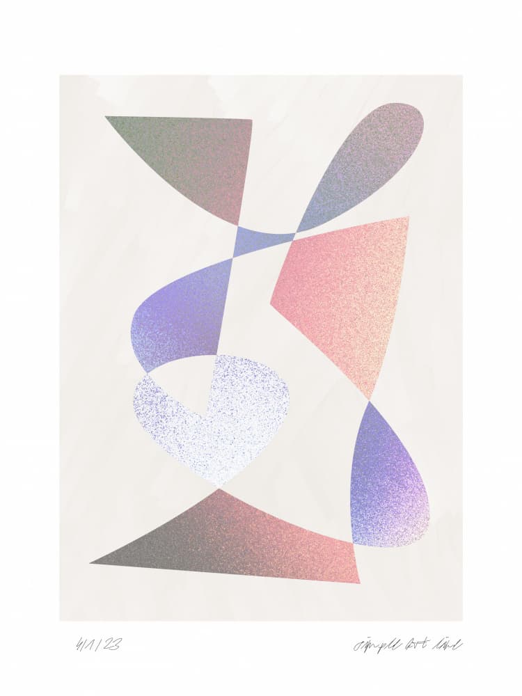 Whimsical Forms by Treechild — canvas wall art