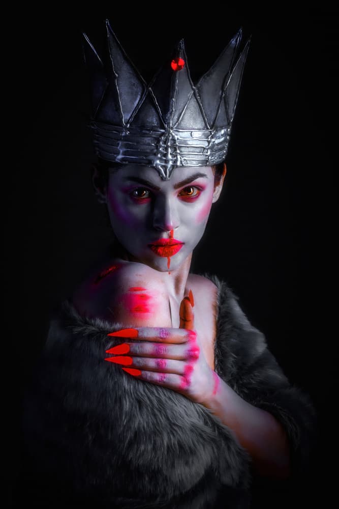 Dark Fantasy Queen by DEBASISH CHATTOPADHYAY — canvas wall art