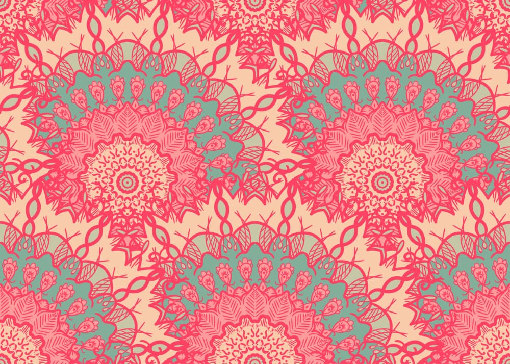 Colorful Bohemian Mandalas by Marika Barsrsind — canvas wall art