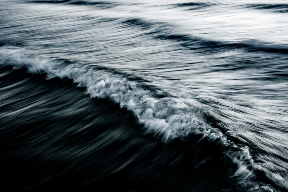 Dark Ocean Wave by Tal Paz-Fridman — canvas wall art
