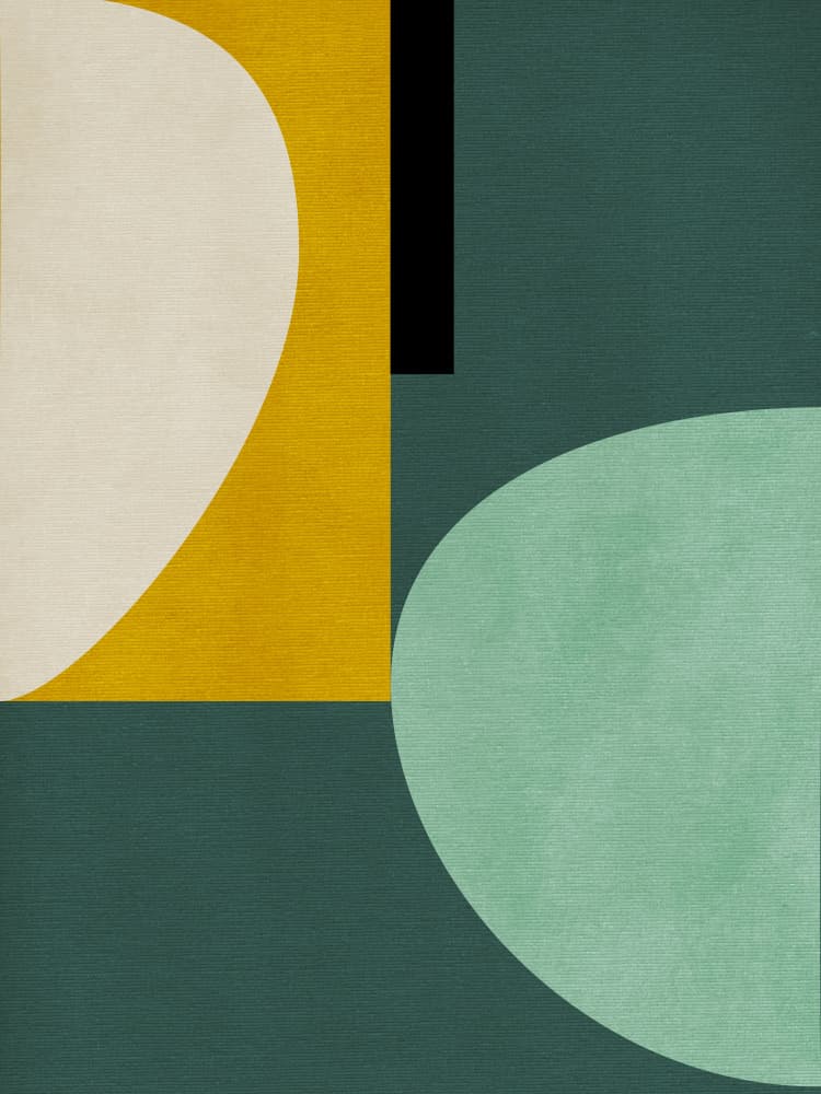 Rainbow Plus Shapes1 by Ana Rut Bre — canvas wall art
