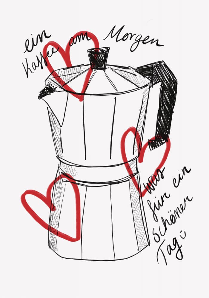 Morning Brew by Athene Fritsch — canvas wall art