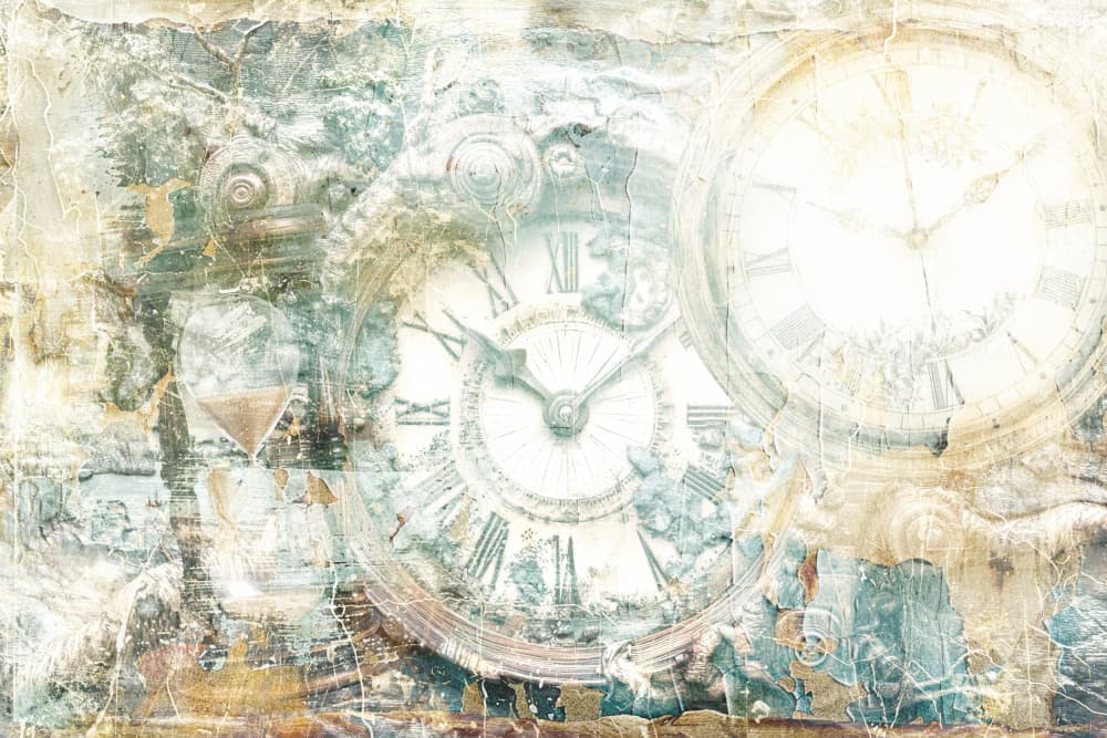Nostalgic Antique Clocks by Rafal Kulik — canvas wall art
